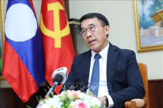 Vietnamese Party chief’s visit to Laos helps strengthen bilateral ties: Lao official 